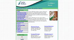 Desktop Screenshot of creativebiochem.com